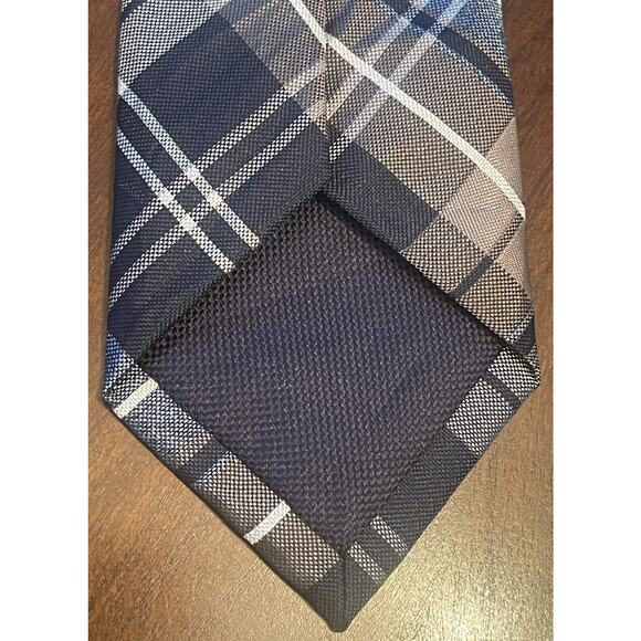 Nautica Blue Brown 100% Polyester Men’s Neck Tie Made In China - Picture 2 of 9